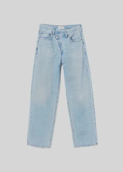 Shop AGOLDE Criss Cross Upsized Jean In Wired