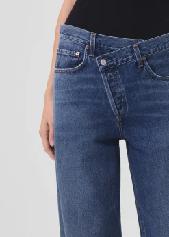 Sale AGOLDE Criss Cross Upsized Jean In Control