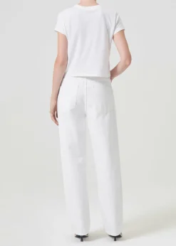 Online AGOLDE Criss Cross Upsized Jean In Milkshake