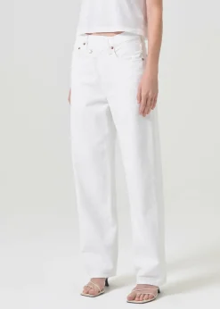 Online AGOLDE Criss Cross Upsized Jean In Milkshake