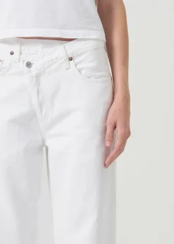 Online AGOLDE Criss Cross Upsized Jean In Milkshake