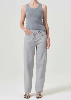 Store AGOLDE Criss Cross Upsized Jean In Rain
