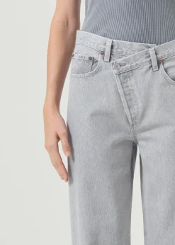 Store AGOLDE Criss Cross Upsized Jean In Rain