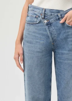 Fashion AGOLDE Criss Cross Upsized Jean In Eternal