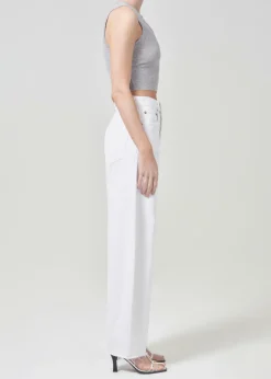 Cheap AGOLDE Cropped Poppy Scoop Neck Tank In Grey Heather