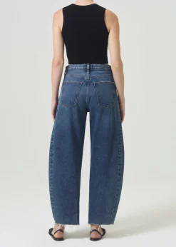 Shop AGOLDE Cropped Poppy Tank In Black