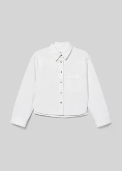 Cheap AGOLDE Dagmar Shirt In Milkshake