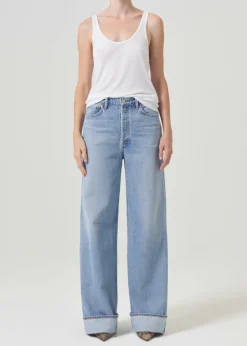 Sale AGOLDE Dame High Rise Wide Leg In Showdown