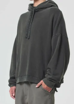 New AGOLDE Dayne Hoodie In Fracture