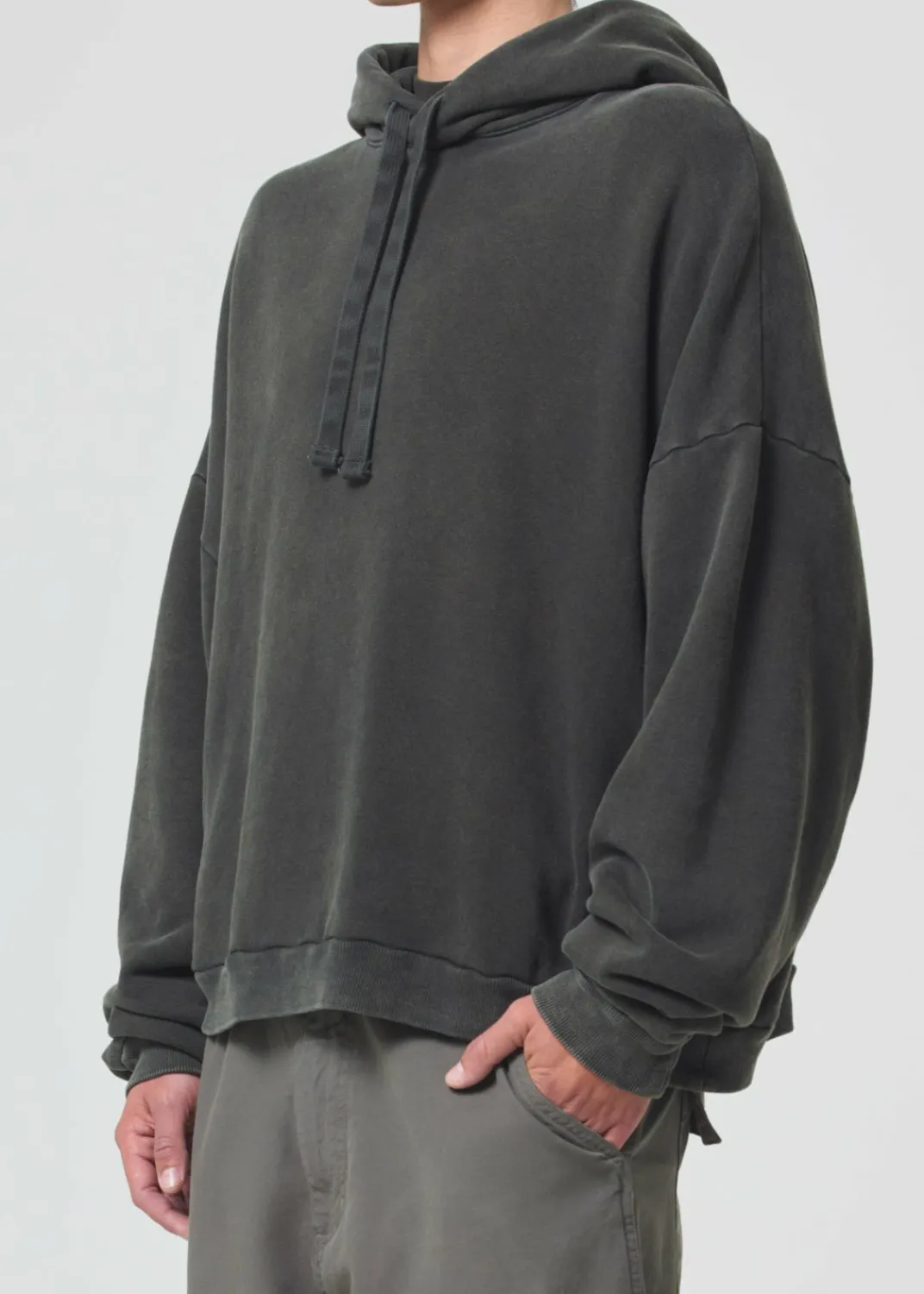 New AGOLDE Dayne Hoodie In Fracture