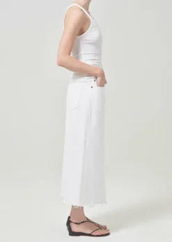 Best AGOLDE Della Skirt In Milkshake