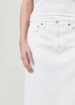 Best AGOLDE Della Skirt In Milkshake