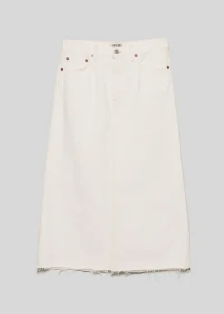 Best AGOLDE Della Skirt In Milkshake