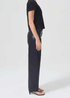 Shop AGOLDE Drew Tee In Black
