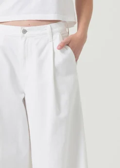 Outlet AGOLDE Ellis Trouser In Milkshake