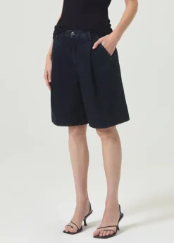 Outlet AGOLDE Ellis Trouser Short In Crushed