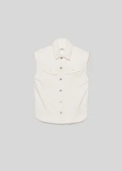 Shop AGOLDE Evan Shirt In Milkshake