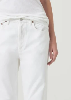 Online AGOLDE Fran Low Slung Straight In Milkshake