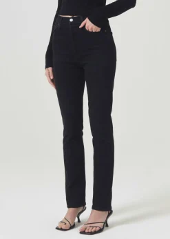 New AGOLDE Freya High Rise Slim (Stretch) In Hush