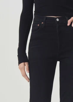 New AGOLDE Freya High Rise Slim (Stretch) In Hush