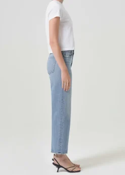 Cheap AGOLDE Harper Crop Jean In Hassle