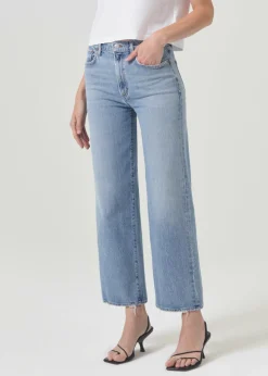 Cheap AGOLDE Harper Crop Jean In Hassle