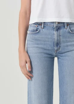 Cheap AGOLDE Harper Crop Jean In Hassle