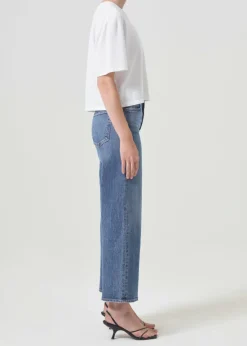Clearance AGOLDE Harper Crop Jean In Moor