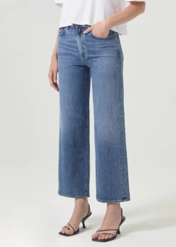 Clearance AGOLDE Harper Crop Jean In Moor