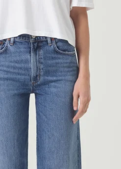 Clearance AGOLDE Harper Crop Jean In Moor