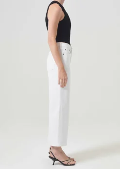 Store AGOLDE Harper Crop Jean In Sour Cream
