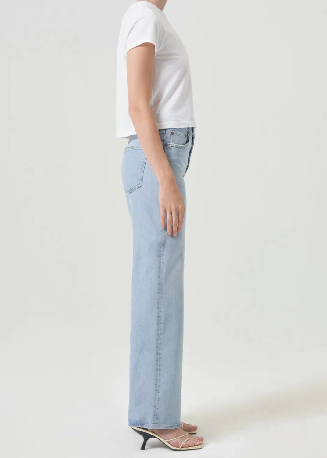New AGOLDE Harper Straight Jean (Stretch) In Trouble