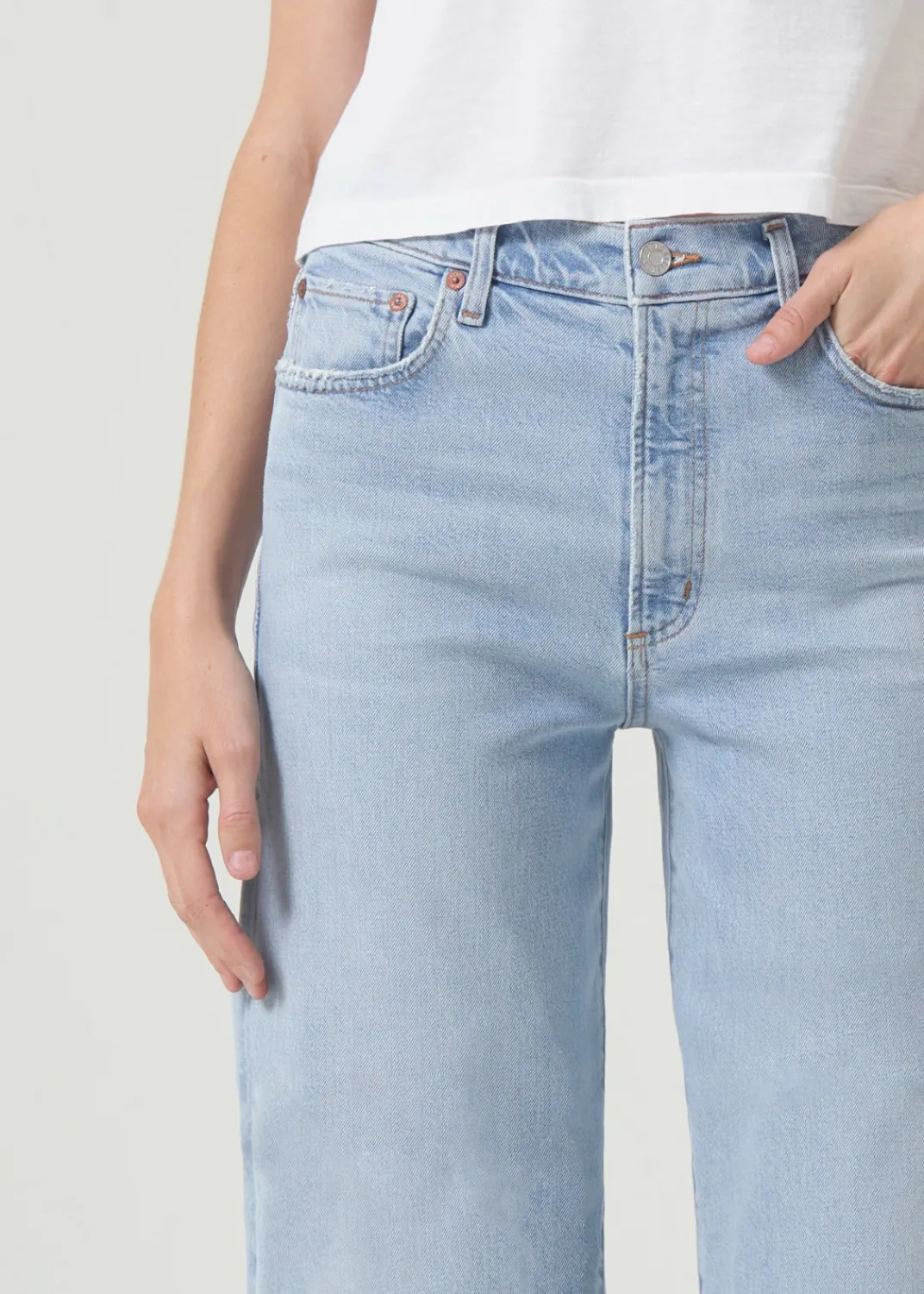 New AGOLDE Harper Straight Jean (Stretch) In Trouble