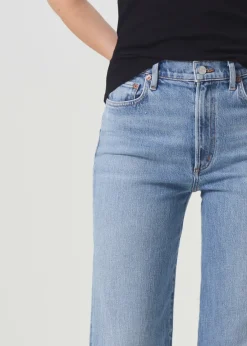 Cheap AGOLDE Harper Straight Jean (Stretch) In Flash