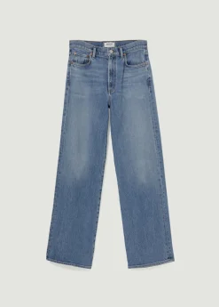 Cheap AGOLDE Harper Straight Jean (Stretch) In Flash