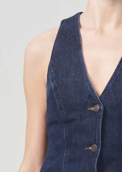 New AGOLDE Heller Vest In Polished