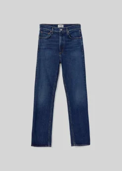 Fashion AGOLDE High Rise Stovepipe (Stretch) In Discord