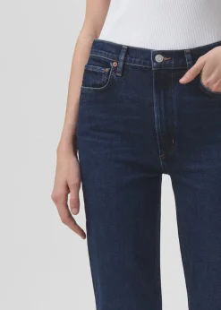 Sale AGOLDE High Rise Stovepipe (Stretch) In Song