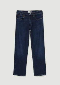 New AGOLDE Kye Mid Rise Straight Crop (Stretch) In Song