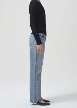 Best AGOLDE Lana Mid Rise Straight In Sway