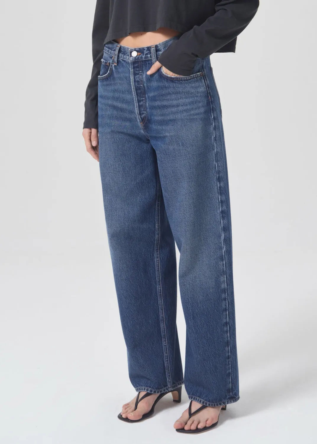 Cheap AGOLDE Low Slung Baggy 28\\