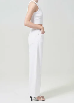Clearance AGOLDE Luna High Rise Pieced Taper In Element