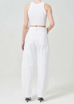 Clearance AGOLDE Luna High Rise Pieced Taper In Element