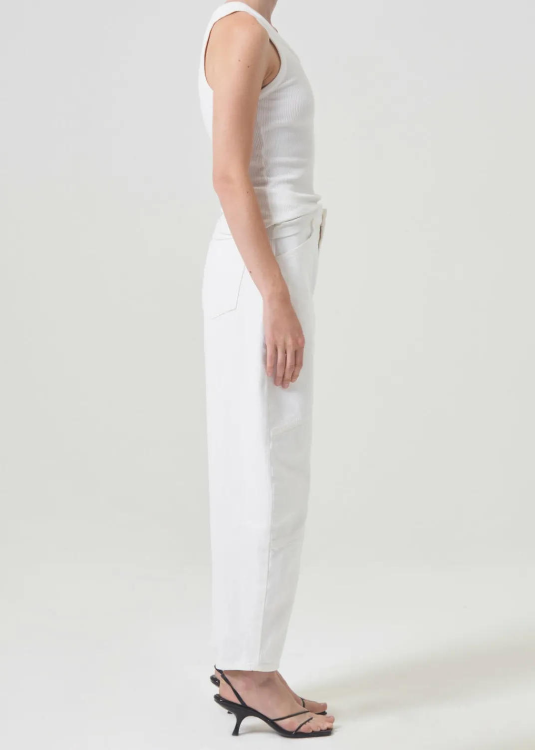 Online AGOLDE Mara Jean In Milkshake