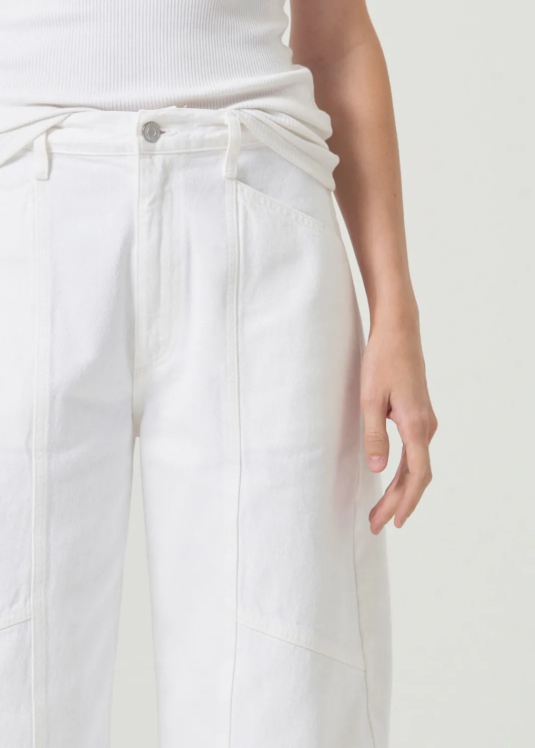 Online AGOLDE Mara Jean In Milkshake
