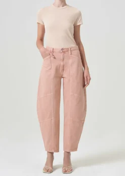 Fashion AGOLDE Mara Jean In Pink Salt