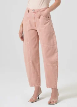 Fashion AGOLDE Mara Jean In Pink Salt