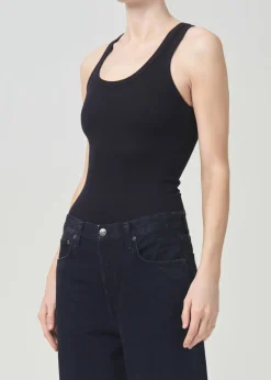 Store AGOLDE Maria Bodysuit In Black