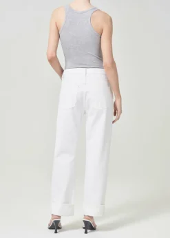 Outlet AGOLDE Maria Bodysuit In Grey Heather