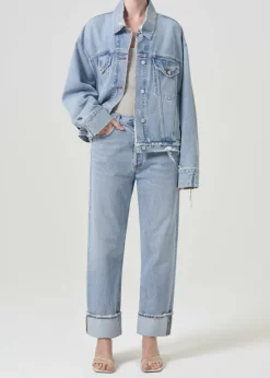 Best AGOLDE Martika Jacket In Fray
